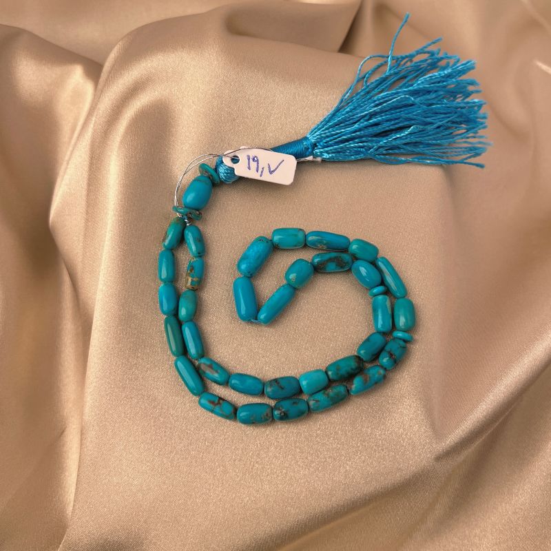 35 تسبیح فیروزه (کد211) - تصویر 1