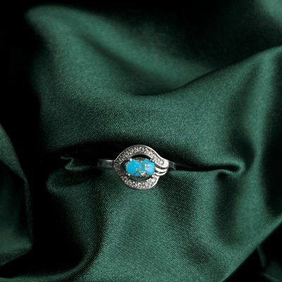 انگشتر فیروزه زنانه (کد272)